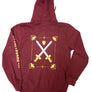 Fretboard Full-Zip Hoodie - Maroon