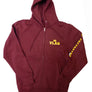 Fretboard Full-Zip Hoodie - Maroon