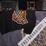 Fretboard Orange & Black T