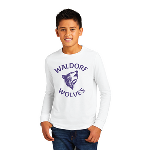 Waldorf Wolves Triblend Long Sleeve