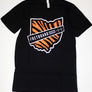 Fretboard Orange & Black T