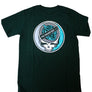 Fretboard Skull T - Green/White