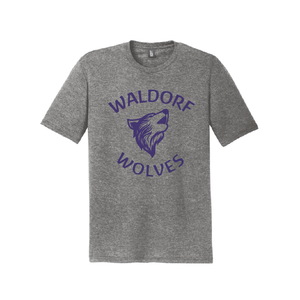 Waldorf Wolves Grey Triblend T