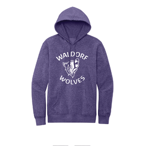 Waldorf Wolves Purple Hoodie