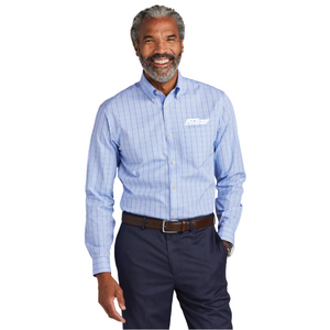 ATS - Brooks Brothers® Wrinkle-Free Stretch Pattern Shirt